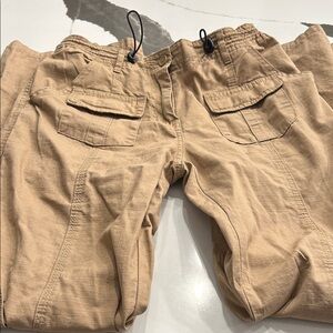 Brandy Melville Tan Straight Leg Pants